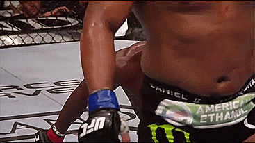Johnson exhausted from spending 4 minutes underneath cormier.gif